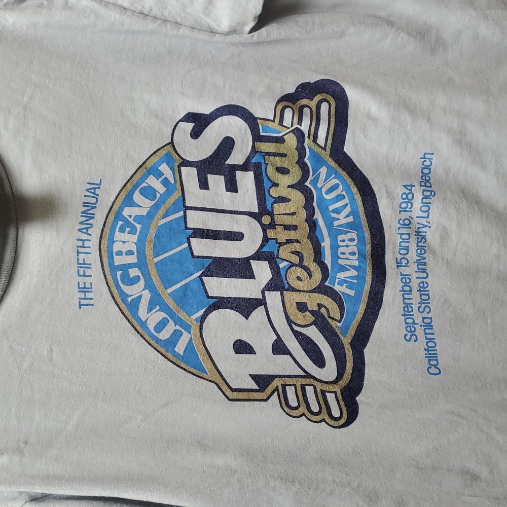 Vintage Long Beach Blues Festival T - Picture 4 of 4